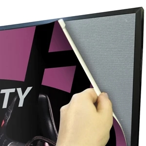 Fast Trak (tm) - Small Detachable 4' Replacement Panel Graphic With Velcro (r) Receptive Fabric