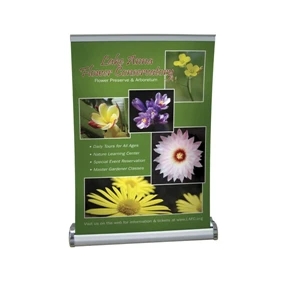 Mini-pro - Mini Retractor Banner Kit. Perfect For Point Of Purchase Displays