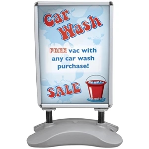 Four Season - Outdoor Signage Display Flex Sign With Ballast Base Graphic Only
