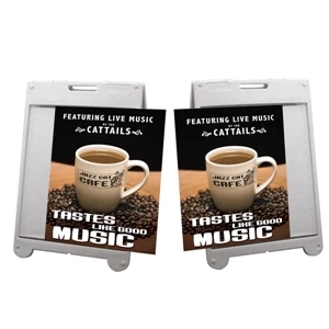 Simpo Sign Ii - One Double-sided Replacement Graphic For Outdoor Signage Display