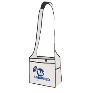 Esprit - Quick Ship Tote Bag With Handy Pocket And Cushioned Shoulder Strap. Screen Print