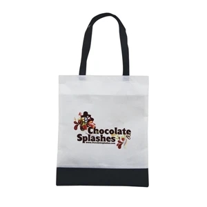 Tote 'n Ship - Water-resistant Tradeshow Tote Bag With Full-color Transfer, 1-sided