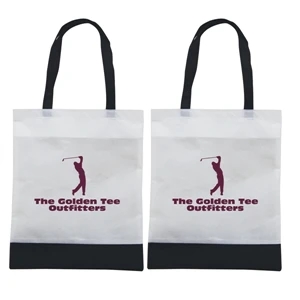 Tote 'n Ship - Water-resistant Tradeshow Tote Bag With 1-color, 2-sided Screen Print