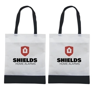Tote 'n Ship - Water-resistant Tradeshow Tote Bag With 2-color, 2-sided Screen Print