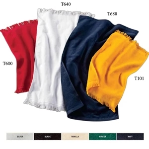 Towels Plus (r) Anvil (r) - Colors - Fringed Cotton Terry Fingertip Towel