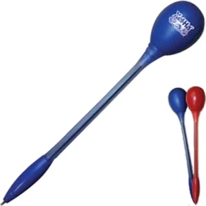 Cha Cha Pen (r) - Spot Color - An Exclusive Pen With A Maraca At The End And Medium Black Ink