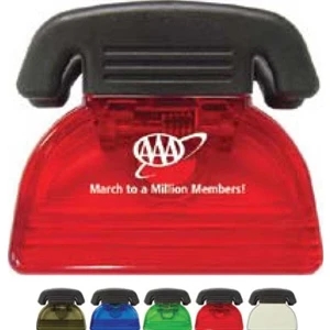 Digital Full Color Process - Telephone Shape Clip With Magnetic Backing