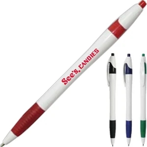 Rima - Digital Full Color Process - Pen With A Tapered Barrel With Ergonomic Grip, 5 3/4" X 5/8"