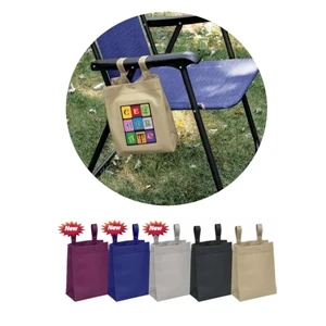Hang Around (tm) - Tote With Fused Seams, Side And Bottom Gussets And Snap-closures