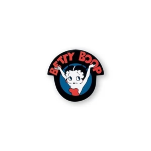 Full Color Custom Shape Button Made Of 30 Mil. High Impact Polystyrene 4-4.9 Sq. In
