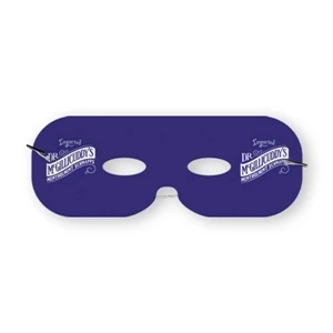 Rounded Bottom Style Flat Top Mask That Is Printed On 16 Point Coated Board Stock