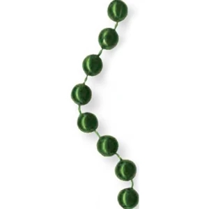 Green - Necklace With 7 1/2mm Beads, 33", Priced Per Pack Of 144, Blank