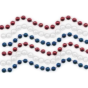 Necklace With 7 1/2mm Beads, 33", Priced Per Pack Of 144 Assortment, Blank