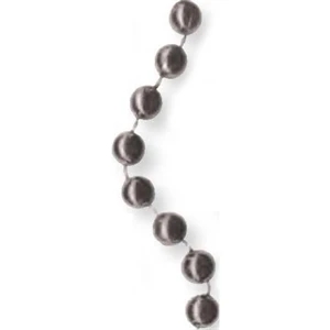 Silver - Necklace With 7 1/2mm Beads, 33", Priced Per Pack Of 144, Blank