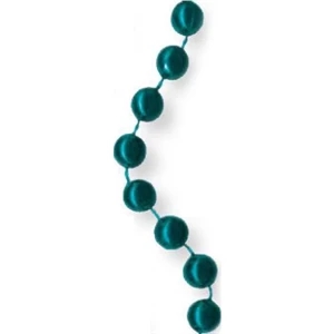 Turquoise - Necklace With 7 1/2mm Beads, 33", Priced Per Pack Of 144, Blank