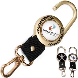 Towel Hook And Removable Magnetic Ball Marker. Metal Clip Attaches Easily
