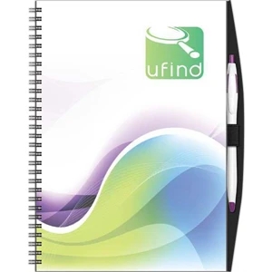 Clearvalue (tm) - New Valueline 7" X 10" Clearvalue Journal With Full Color Insert, Poly Front
