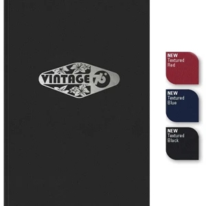 Perfectvalue (tm) - New Valueline 7" X 10" Large Perfect-bound Journal With One-color Foil Imprint