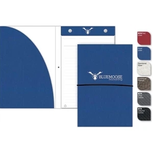 Pocketpad (tm) - New Valueline 5.5" X 8.5" Large Notepad With Built-in Pocket, 100 Perforated Sheets