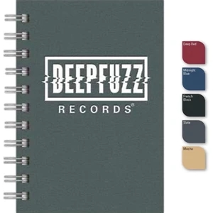 Express Jotter (tm) - New Valueline 4" X 6" Large Notepad With Matching Back Cover, Black Wire Binding