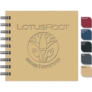 Expresssquare (tm) - New Valueline 5" X 5" Square Notebook With Matching Back Cover, Black Wire Binding
