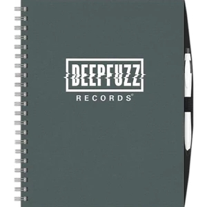 Express Notebook (tm) - New Valueline 8.5" X 11" Large Notebook With Penport, Pen, Black Binding Wire