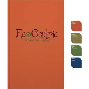Perfectbook (tm) - 5.5" X 8.5" Perfect-bound Seminar Pad In A Must-touch Finish, 100 Sheets Paper