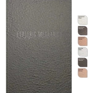 Perfectbook (tm) - 7" X 10" Perfect-bound Note Book, In Metallic Finish, 100 Sheets Paper