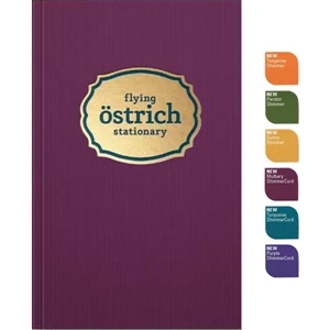 Perfectbook (tm) - 5.5" X 8.5" Perfect-bound Seminarpad, With Rich Jewel-tone Colors, 100 Sheets Paper