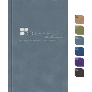 Perfectbook (tm) - 4" X 6" Perfect-bound Large Jotterpad In Rich, Soft Velvety Crush, 100 Sheets Paper