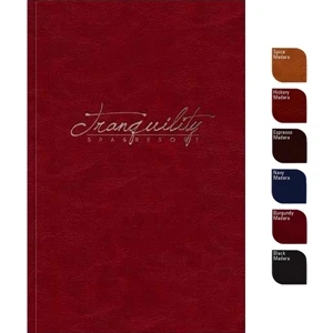 Perfectbook (tm) - 5.5" X 8.5" Perfect-bound Seminar Pad Textured, Leather-like Journal, 100 Sheets