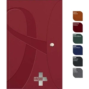 Perfectbook (tm) - 5.5" X 8.5" Perfect-bound Medium Deluxe Journal With Wrap Around Cover