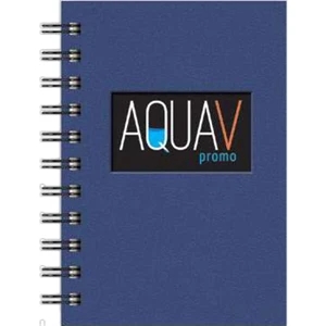 Windowpad (tm) - 4" X 6" Small Journal With Die-cut Window Cover And 4 Color Insert
