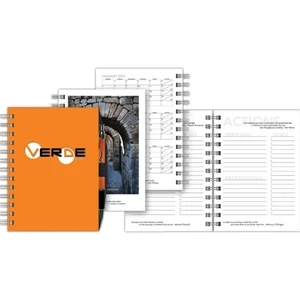 Goaltracker (tm) - 5" X 7" Business Notebook With 100 Sheets Of Goal-themed Paper