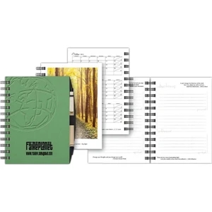 Goaltracker (tm) - 5" X 7" Personal Notebook With 100 Sheets Of Goal-themed Paper