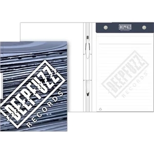 Penpad (tm) - 5.5" X 8.5" Large Pen Pads With Built-in Pen Holder, Pen And Wraparound