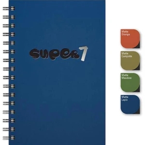 Smoothmatte Journal (tm) - 5.5" X 8.5"medium Journal With Smooth Matte Paperboard Front Cover,100 Sheets Paper
