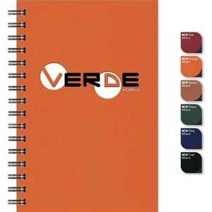 Milanojournal (tm) - 5.5" X 8.5" Medium Journal With Soft Milano Paperboard Front Cover And 100 Sheets