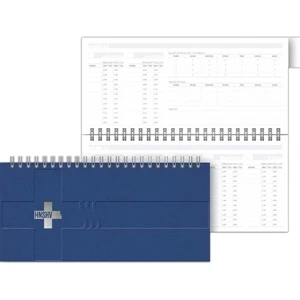 Healthplanner (tm) Medicalmanager - 8.5" X 4" Horizontal Planner. 50 Sheets Stock Medical, Non-dated Filler