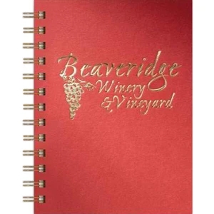 Winetaster's Journal (tm) - 5" X 7" Classic Journal With Info Section Of Wine Facts And 70 Sheets Paper