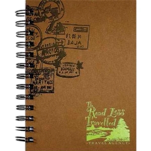 Traveltips Journal (tm) - 5" X 7" Journal Has Custom-printed Travel Filler And Useful Travel And Safety Tips