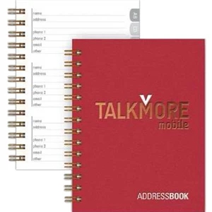Bizbooks (tm) Addresspal - 3.75" X 5" Address Book. 50 Sheets Pre-designed Paper