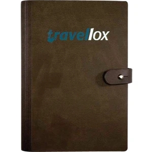 Leatherwrap (tm) - 5.5" X 8.5" Refillable Medium Bonded Leather Wrapped Journal, 100 Sheets Paper