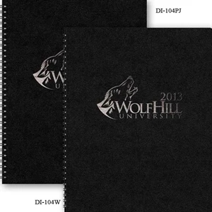 The Director (tm) - 8.5" X 11" 2-part Leatherette Director (tm) Vertical Monthly Planner