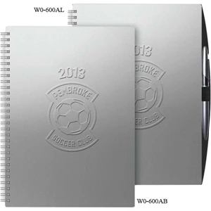 Weeklyorganizer (tm) - 7" X 10" Alloy Weekly Appointment/scheduling Planner Includes Month-at-a-glance