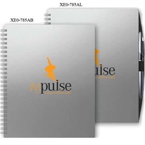 X Eoplanner (tm) - 7" X 8.75" Alloy Front Cover With Chip Back Wire-bound Weekly Planner