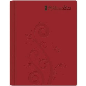 Leatherwrap Planner (tm) - 7" X 8.75" Refillable Weekly Planner With Premium Leather Wraparound Cover