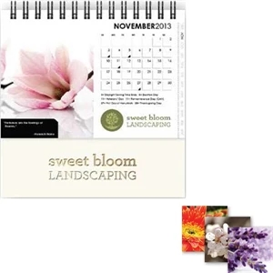 Desktop Monthly (tm) - 5" X 3.75", Full-color, Horizontal Monthly Desktop Calendar