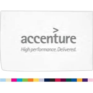 Turkish Signature (tm) - Blank White Towel - Golf Towel. Fingertip. 12" X 17