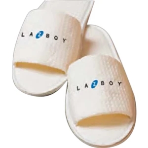 Cabana Bay (tm) - Colorfusion (tm) - Open Toe Waffle Weave Slippers In A Bag